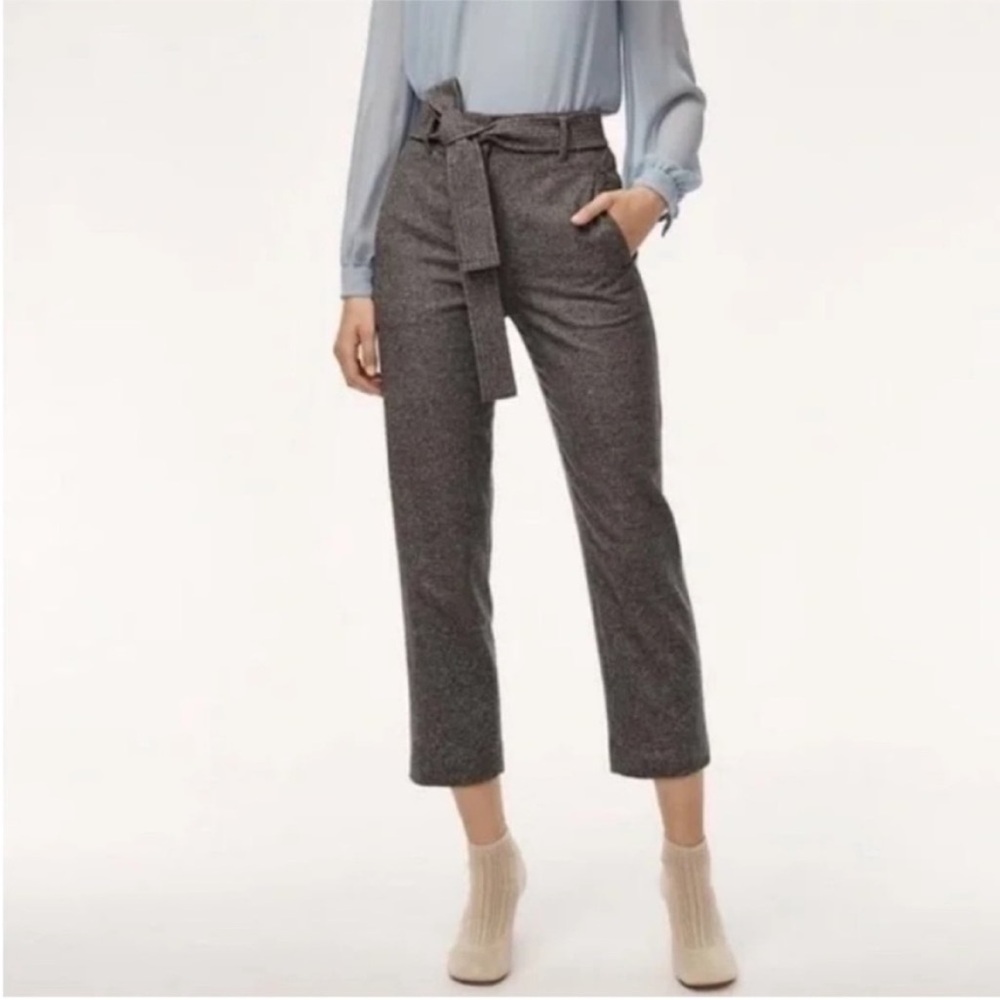 Aritzia Wilfred Jallade Pants in Color Grey Tweed